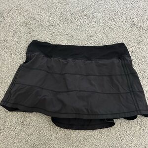 lululemon athletica Black pace rival shirt